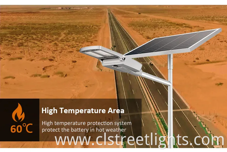 Outdoor Waterproof Integrated All in Two 100W 200W 300W 500W Solar Street Light with Solar Panel for Street